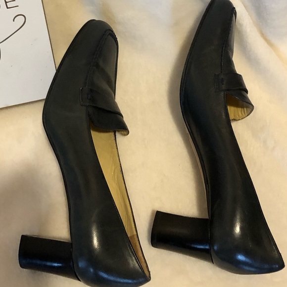 Cole Haan Shoes - Cole Haan Classic Heeled Loafers Size 8B